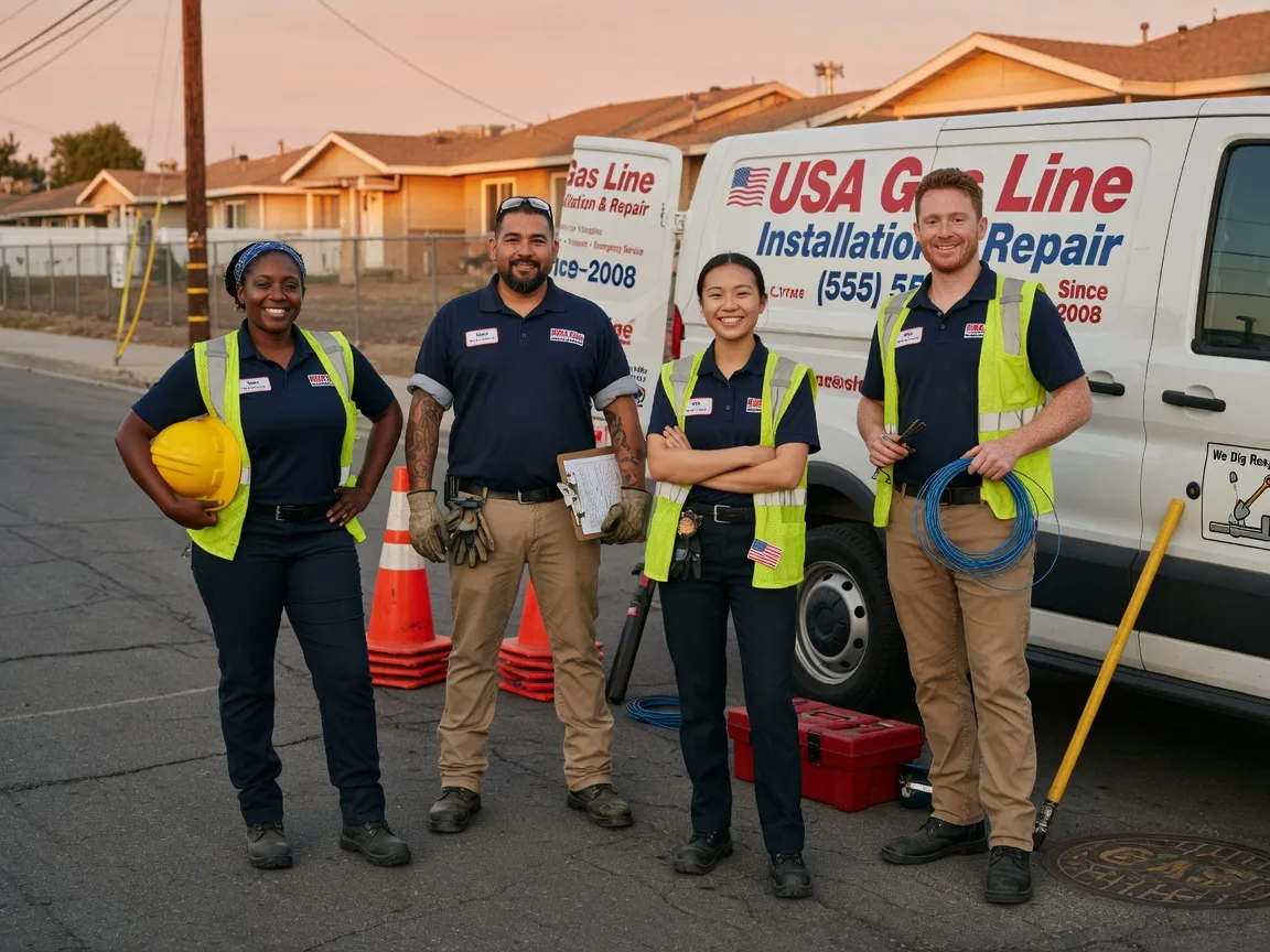 Gas Line Installation company in Pocono Summit, PA